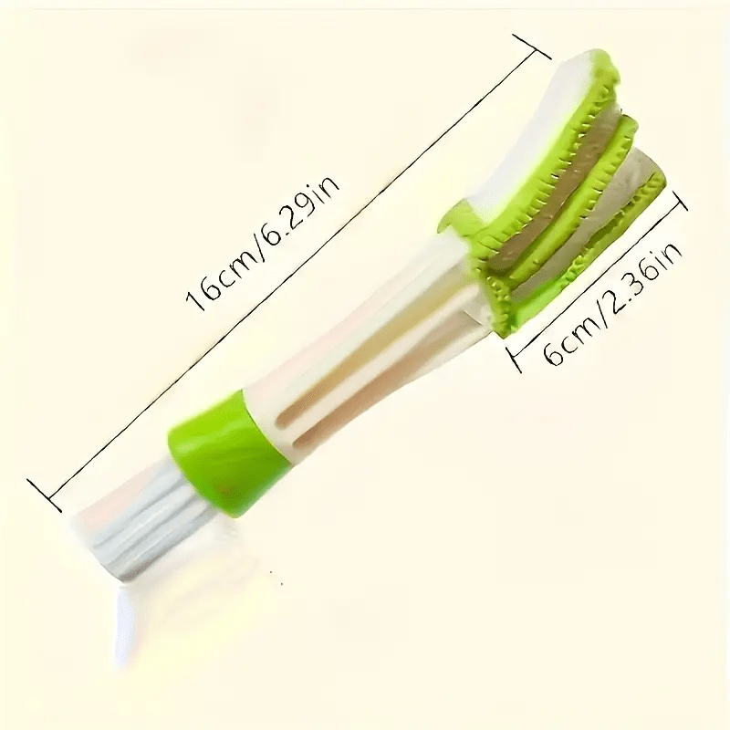 Многофункциональная 2-в-1 щетка для внутренней отделки автомобильных вентиляционных отверстий, неэлектрическая, для удаления пыли