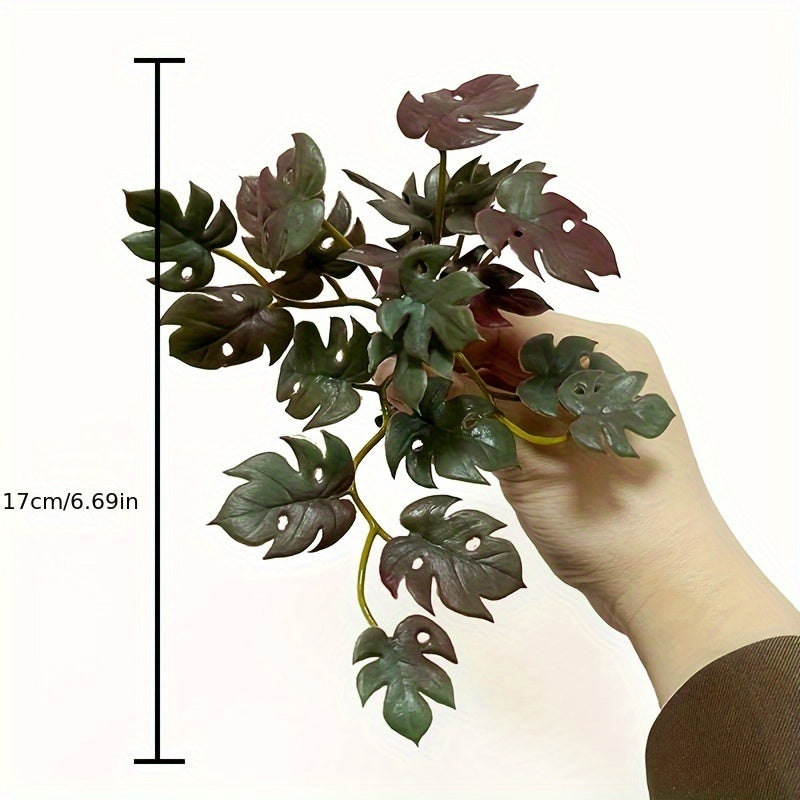 Artificial Green Plant with Copper Coin Grass and Ivy for Home or Shop Decor