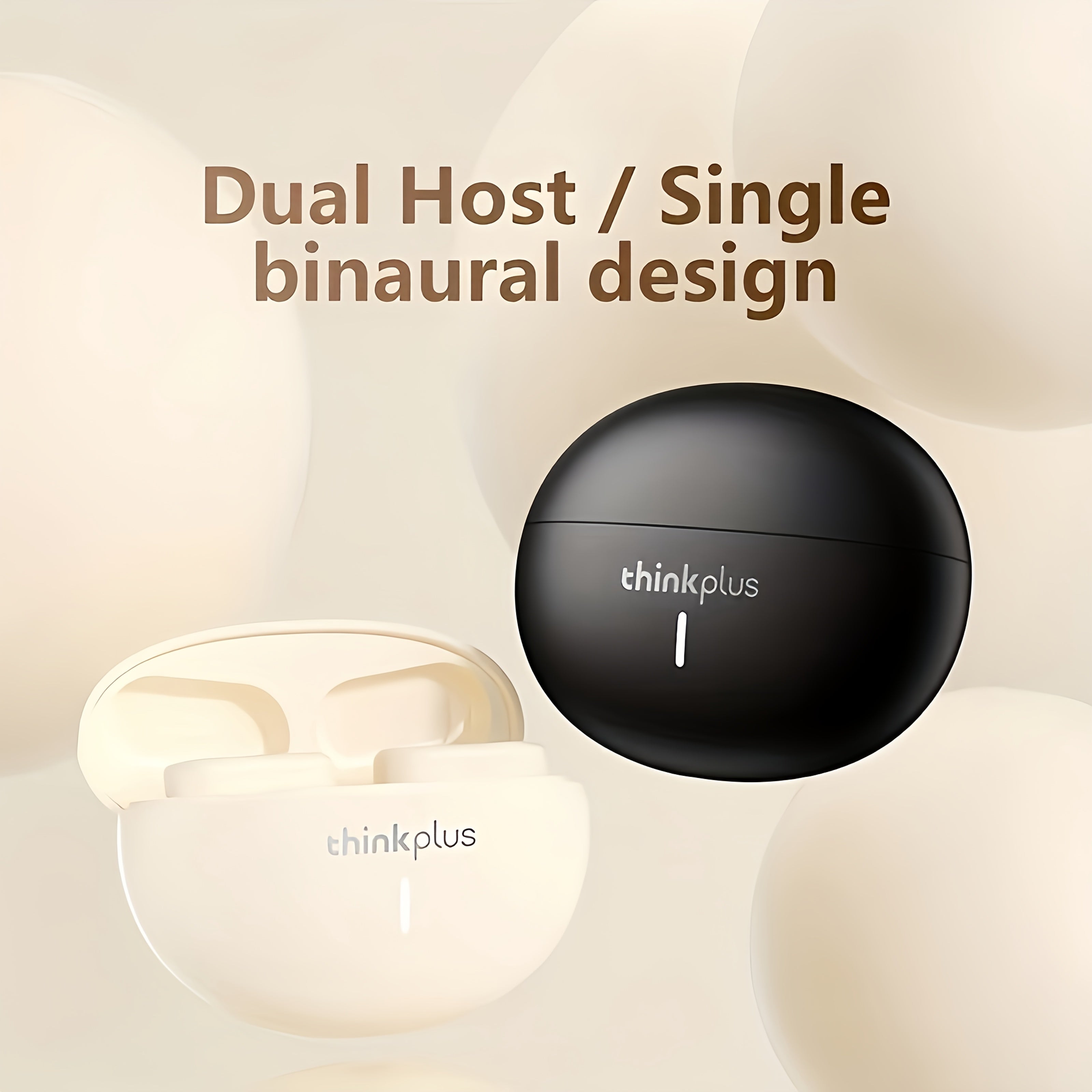 Wireless Earbuds Premium Immersive Sound Black USB-C Rechargeable Compact Ergonomic