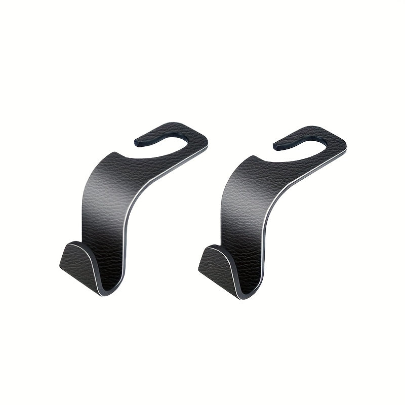 2/4 Pcs Car Seat Rear Hooks Universal Headrest Organizer Maximize Storage