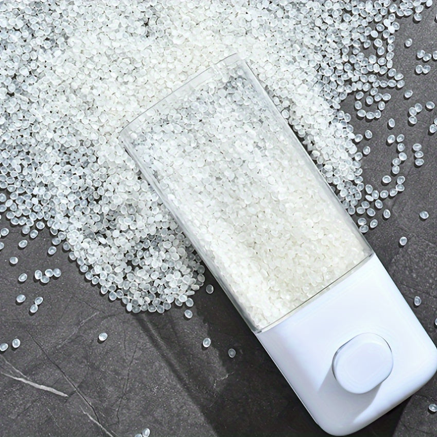 "Toshqinsiz Plastik Devorga O'rnatiladigan Sabun Dispenseri, Bosish Turi Nasos va Yapıştırıcı O'rnatish bilan Dush va Hammom Aksessuarlar uchun"