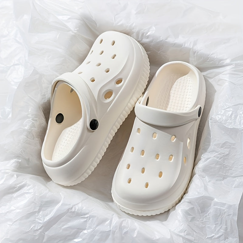 Women's EVA Clogs Slip-On Sandals Breathable Non-Slip Flat Heel