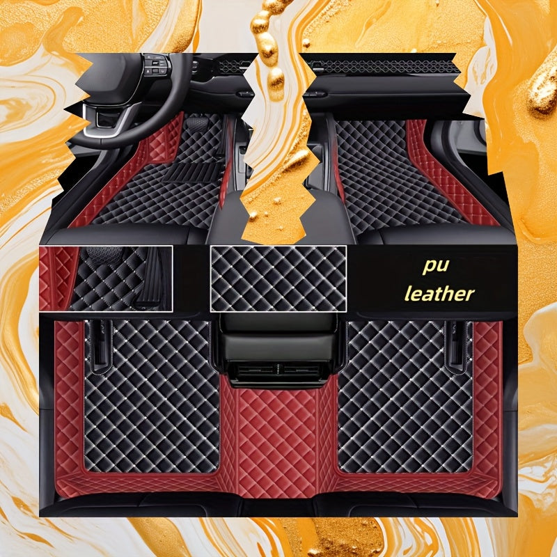 Universal sun'iy charm avtomobil pol pozishkalari suv o'tkazmaydigan chang o'tkazmaydigan bardoshli