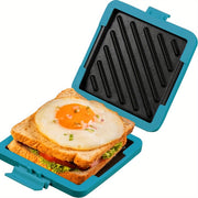 7-in-1 Sandwich Maker Pancake Griddle Microwave Breakfast Machine Square Shape