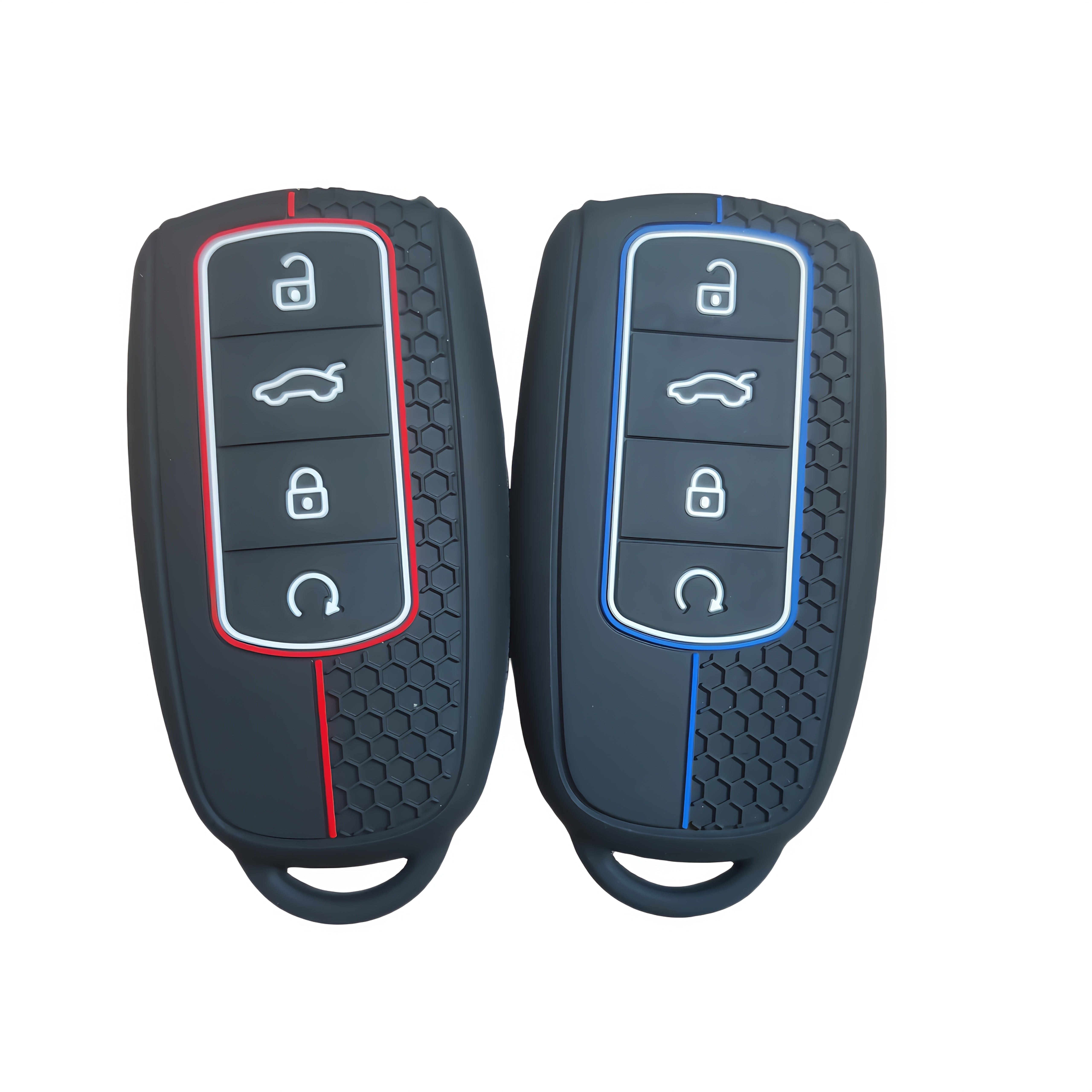 Car Key Cover Silicone Protective Case for Compact SUV with Drop Protection