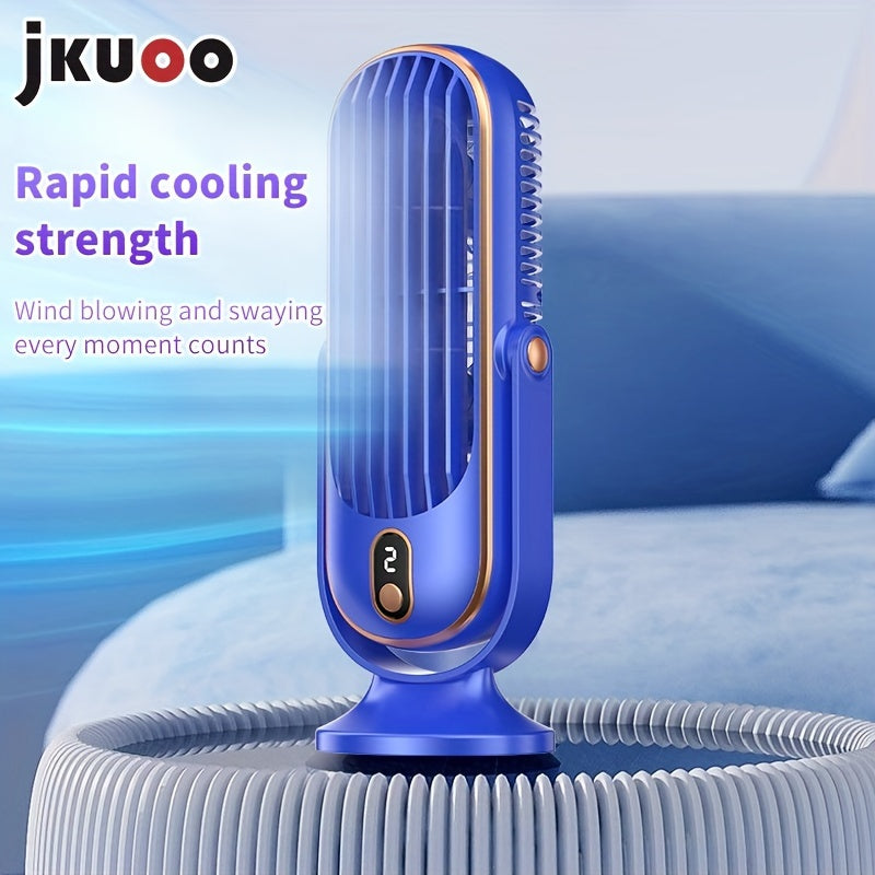 Mini USB Fan Portable Personal Cooler with 5-Speed Adjustable Settings