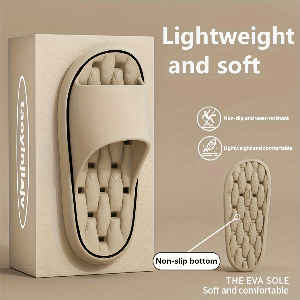 Women Indoor Slippers Comfortable Soft Sole Slip-On Casual Sandals