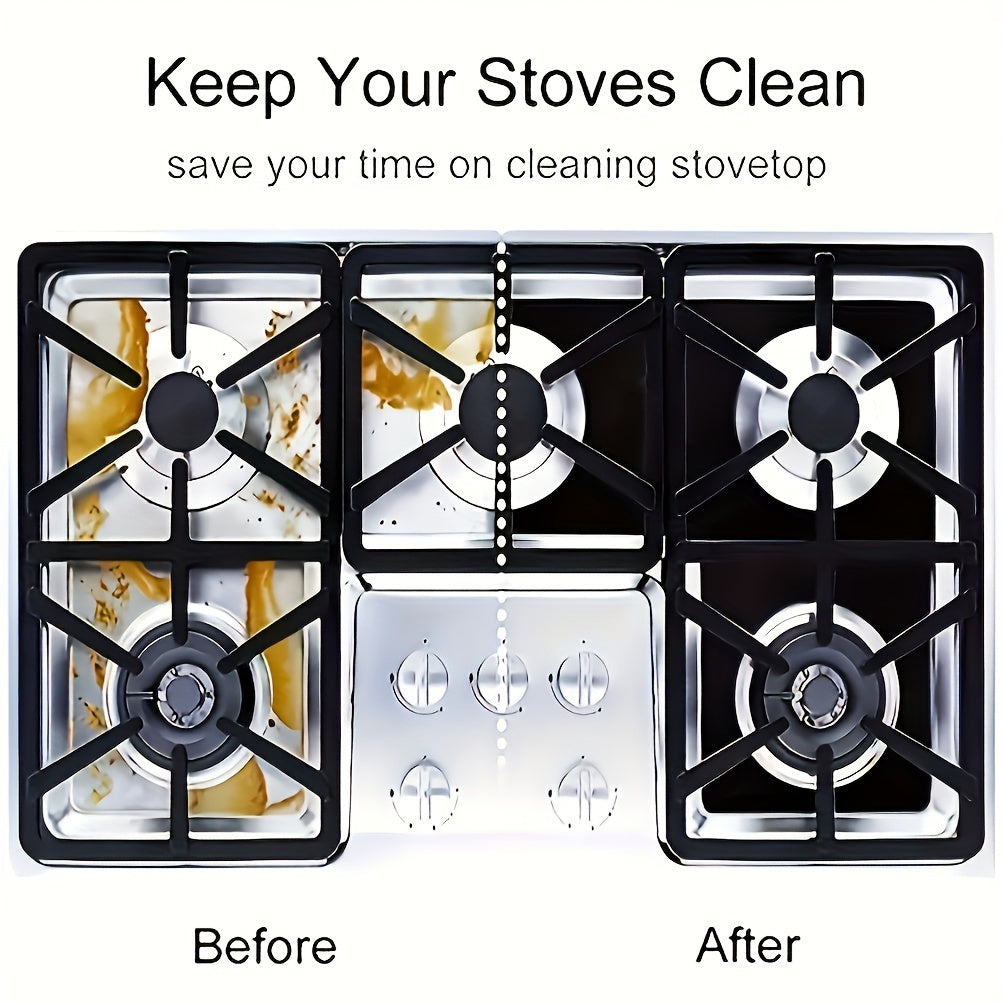 Reusable Stove Cover Protects Burners Kitchen Surface Protector Set of 1 or 4