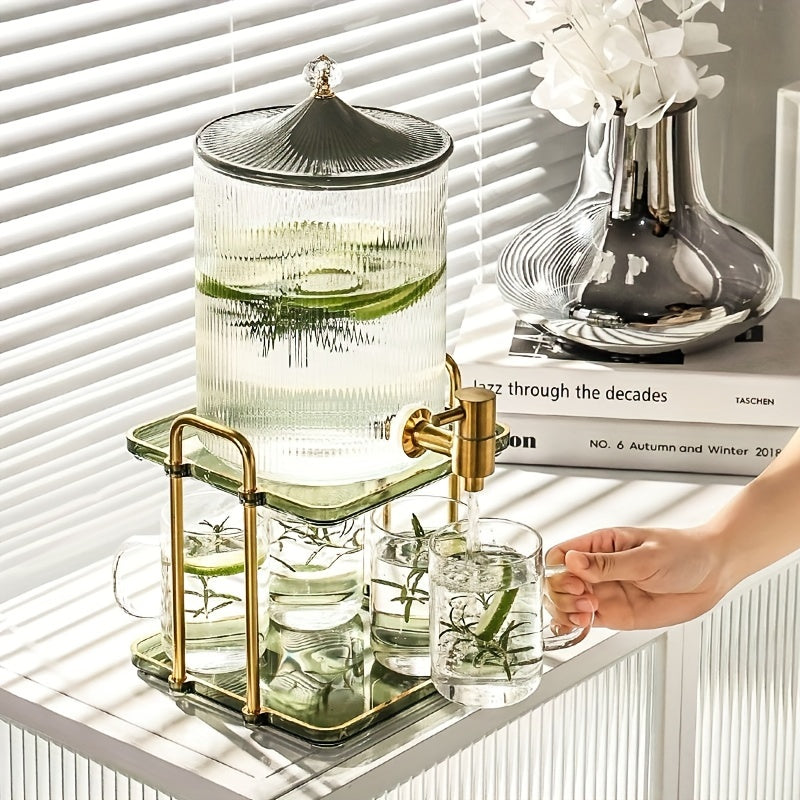 Yevropa shisha qizil sharob nasosi, pivo va sovuq suv uchun kran bilan