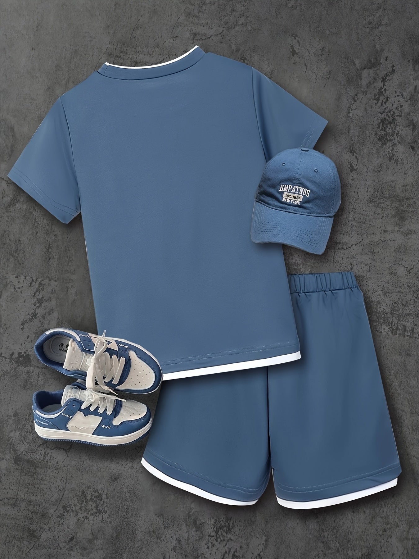 O'smir bolalar uchun ikki qismli shortlar to'plami, zamonaviy tasodifiy rangli yumshoq ko'ylak va cho'ntakli elastik bel shortlar bilan. Erkin kesim va ochiq havoda faoliyatlar uchun mos. Bu...