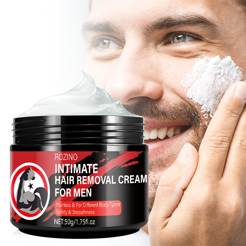 Crema depilatoria hipoalergénica para todo tipo de piel 50g Sin alcohol Suave para cuerpo y áreas íntimas