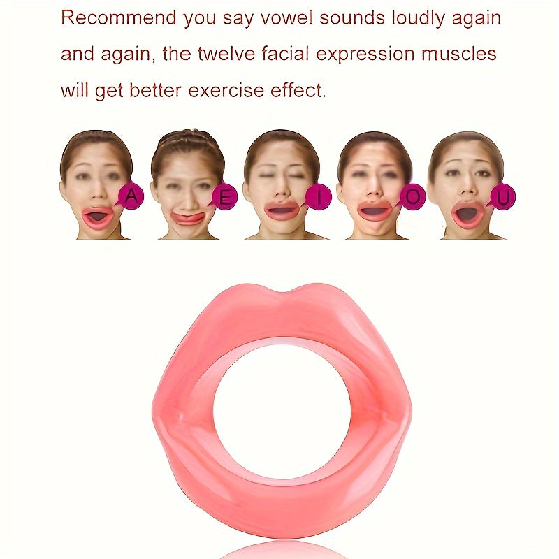 Silicone Lip Corrector Facial Fitness Tool for Women Oral Smile Trainer Portable
