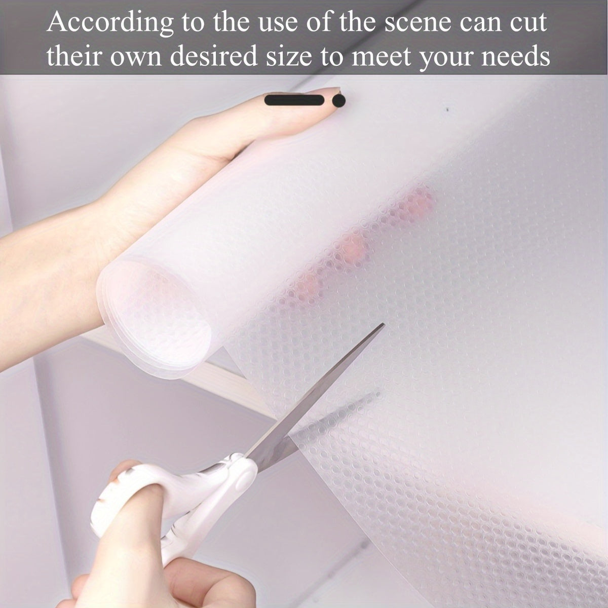 Forro de estantería lavable, a prueba de agua y de aceite, para cajones y armarios de nevera