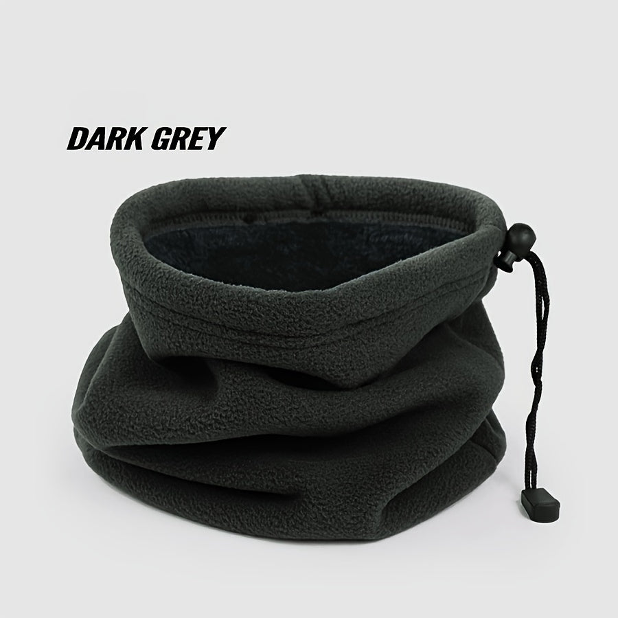 Moslashuvchan Polar Fleece Bo'yin Gaiteri Velosipedda yurish uchun issiq termal ko'p funktsiyali shlyapa