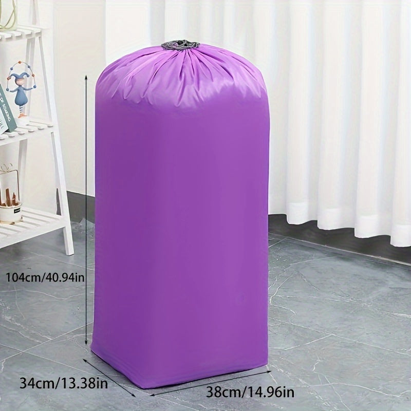 Large Waterproof Storage Bag with Drawstring Closure for Quilts and Bedding