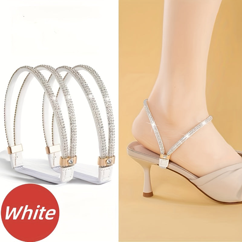 Unisex Satin Shoe Laces 2-Pack No-Tie Water-Drop Pattern Lightweight