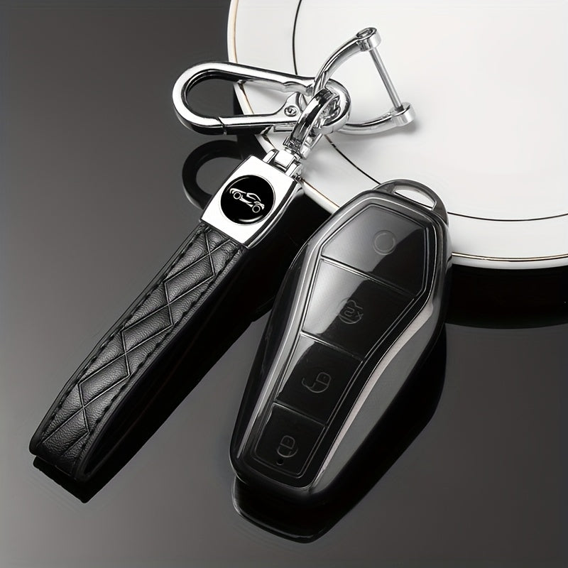 Car Key Cover Dolphin Seal Sea Lion for EV SUV Sedan Universal L