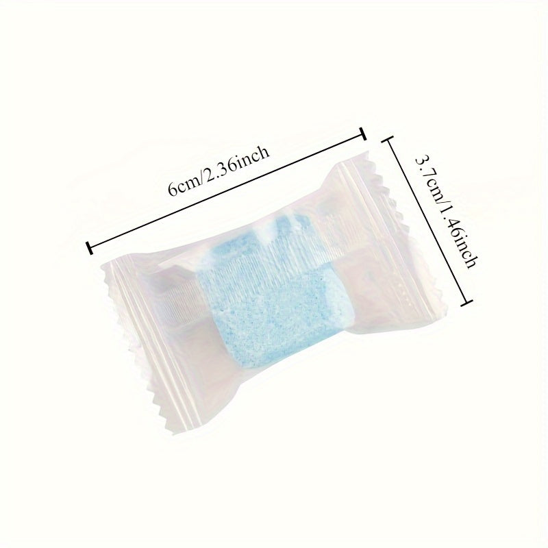 4 ta to'plamdagi kir yuvish mashinasi tozalash tabletkalari, ifloslik va hidni yo'q qilish uchun