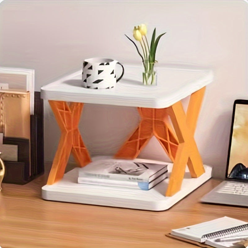 Portable Plastic Shoe Rack Organizer Space-Saving Mini Shoe Shelf for Home Office