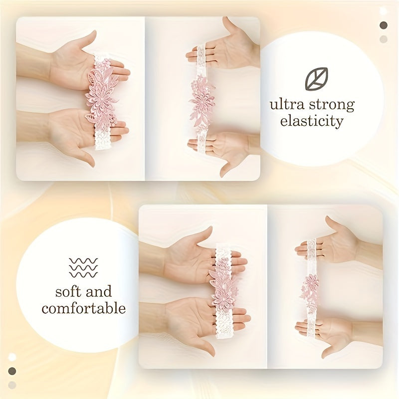 To'y libosi va tadbirlar uchun to'y chizig'i garteri to'plami, qulay va moslashuvchan