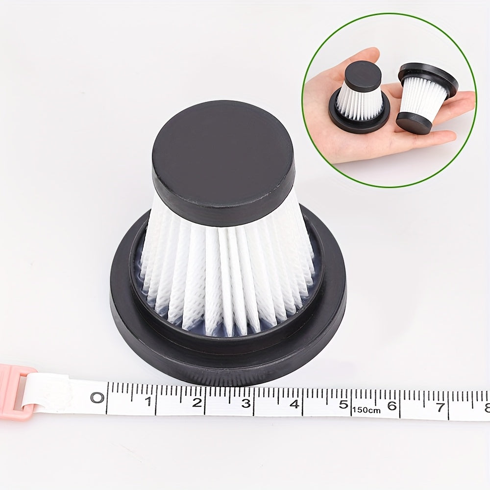 6-Pack Washable HEPA PVC Vacuum Filters for Car and Mite Removal