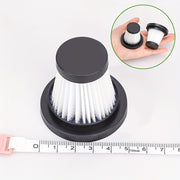 6-Pack Washable HEPA PVC Vacuum Filters for Car and Mite Removal