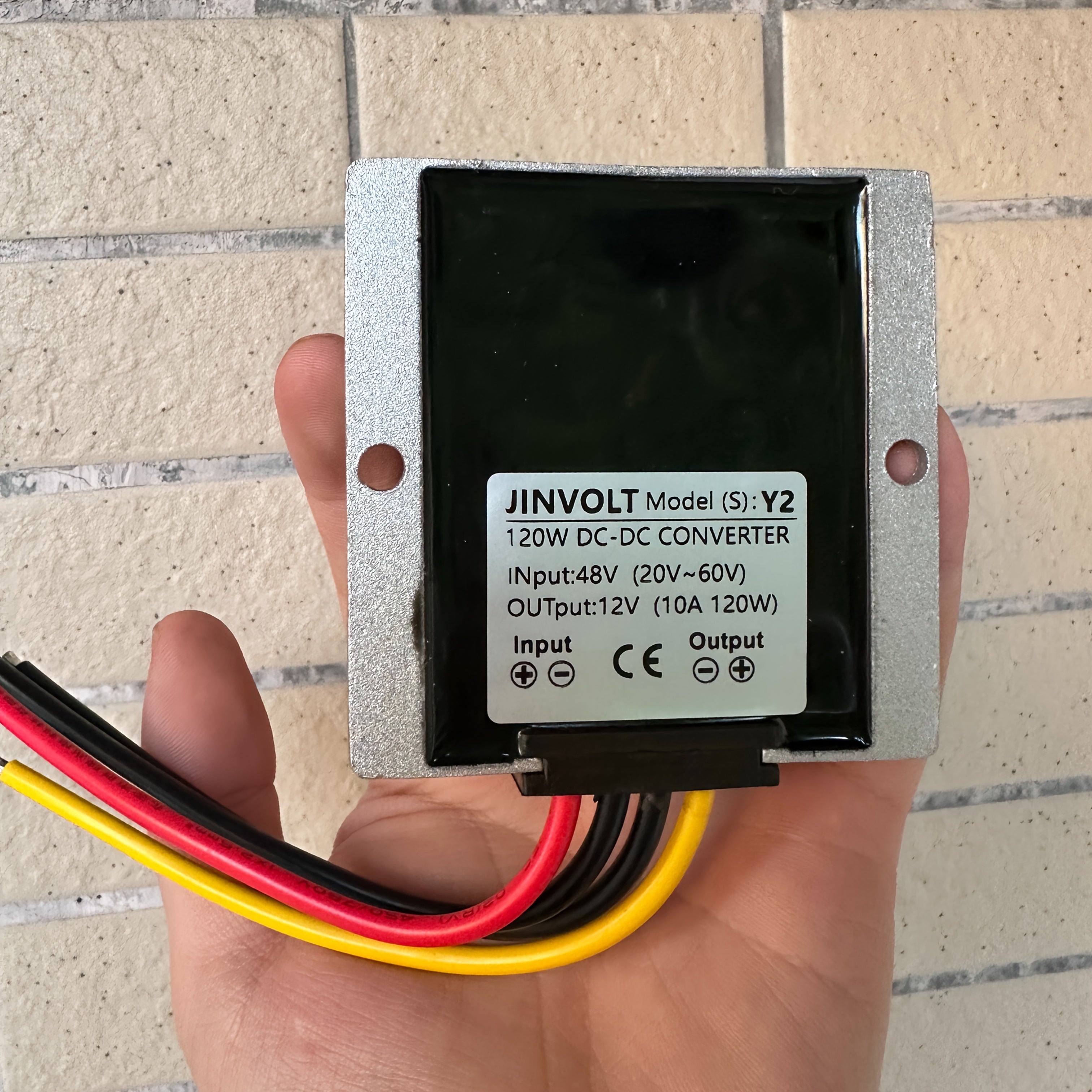 48V to 12V DC Voltage Converter for Electrical Hard Wiring