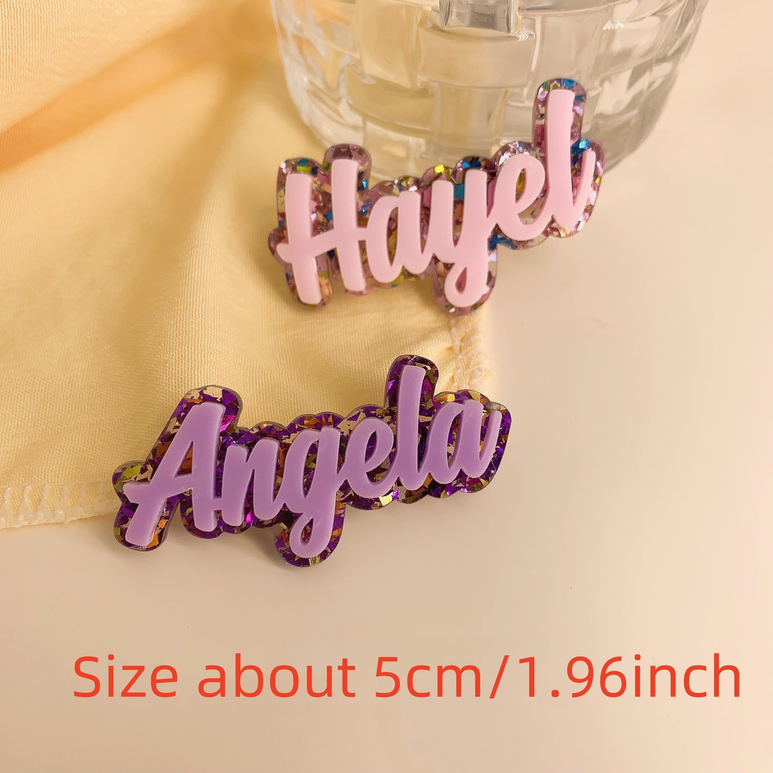 Partiyalar va sovg‘alar uchun akril nom belgilari, moslashtiriladigan, qiziqarli va zamonaviy