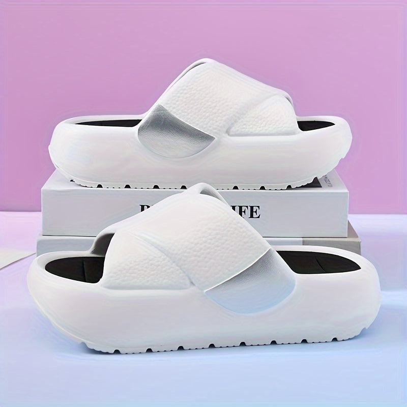 Women's Thick-Soled Outdoor Slip-On Sandals with Soft Sole