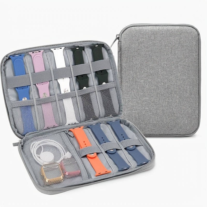 Travel Watch Storage Box for Organizing Straps and Small Accessories