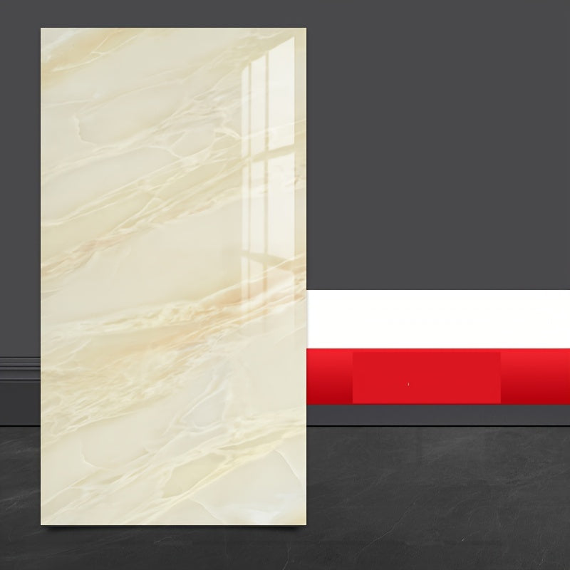 Adhesivos de pared de PVC impermeables, pegatinas autoadhesivas de imitación de azulejos de mármol para cocina y baño