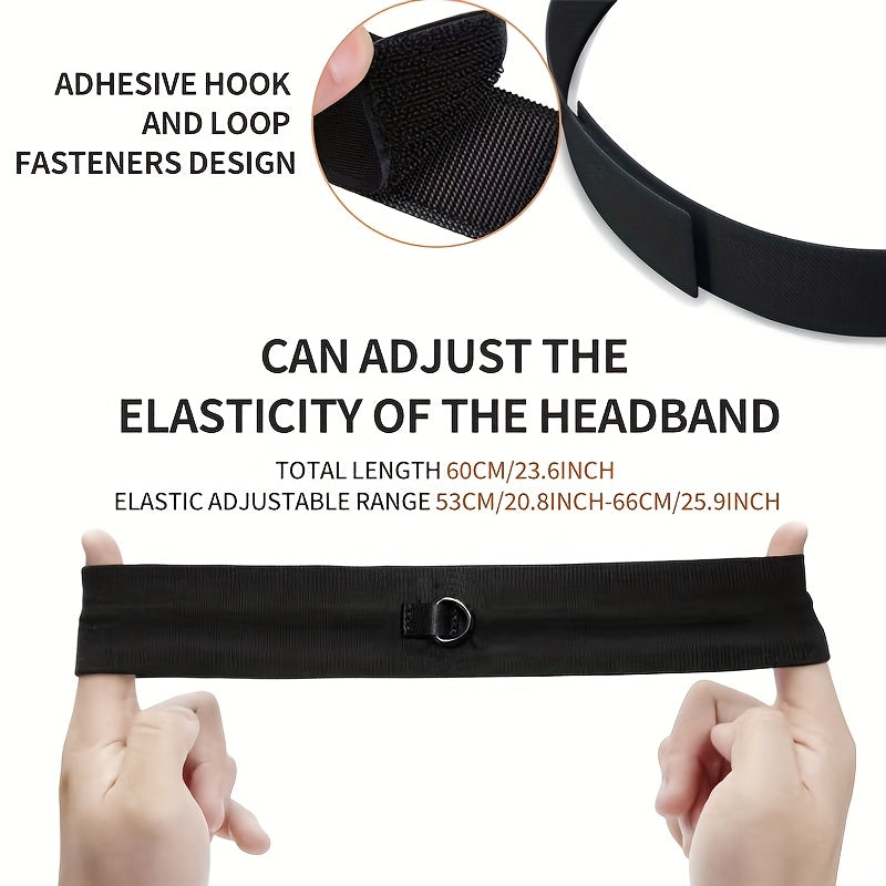 Boxing Reflex Ball Set for Adults and Teens Adjustable Headband Hand Wraps Carry Bag Red Black