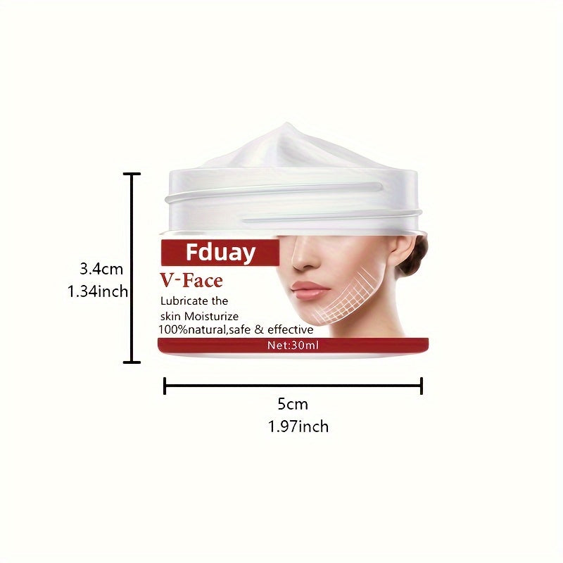 V-Face Lift Cream, 1fl. oz, Barcha teri turlari uchun namlantiruvchi formula, Yuz konturlarini yaxshilaydi