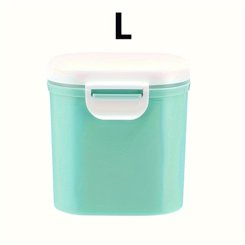 Yopilgan portativ katta hajmli saqlash konteyneri, yengil, yong‘oq, meva, un va boshqa uy-ro‘zg‘or buyumlarini yangi saqlash uchun. Oshxona tashkiloti va saqlash uchun ideal, bu saqlash qutisi sizning oshxona aksessuarlaringizga qulay qo‘shimcha bo‘ladi.