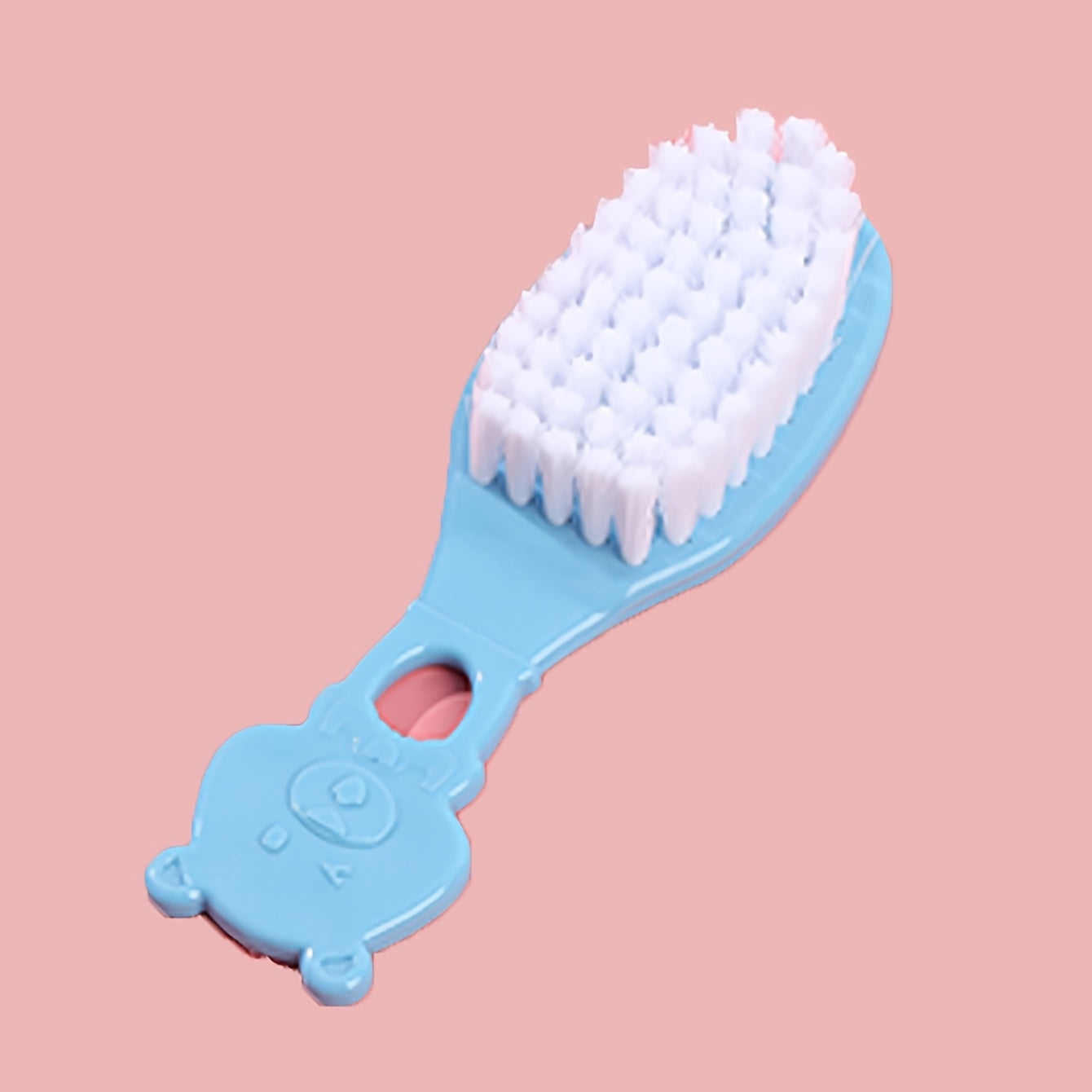 Juego de 6 artículos de cuidado para bebés en una caja con peine, cortaúñas, tijeras, lima de uñas y cepillo