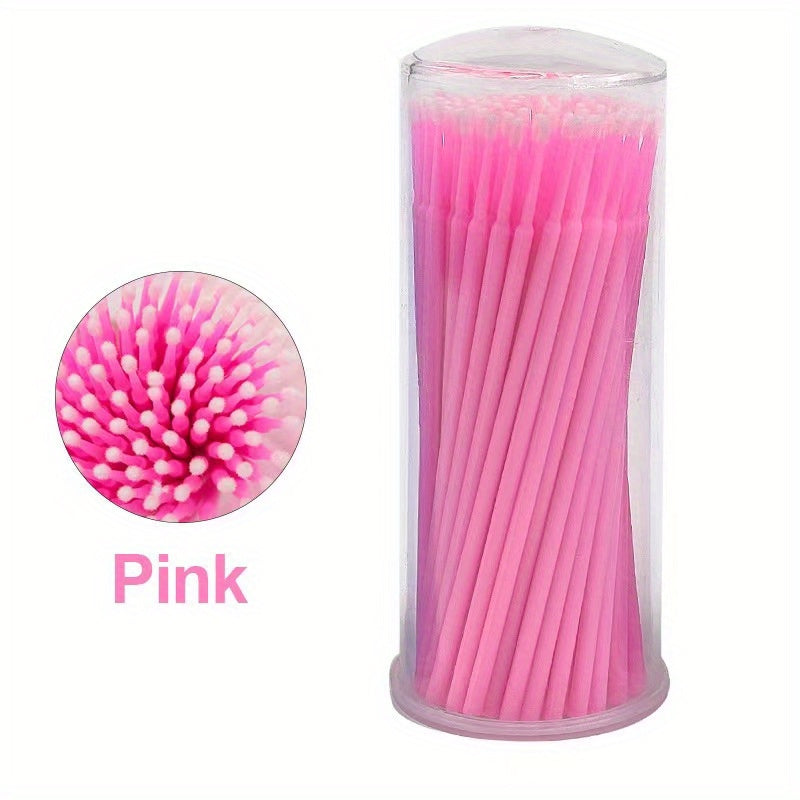 Microbrush Applicators Pack for Eyelash, Makeup, Oral and Dental Use