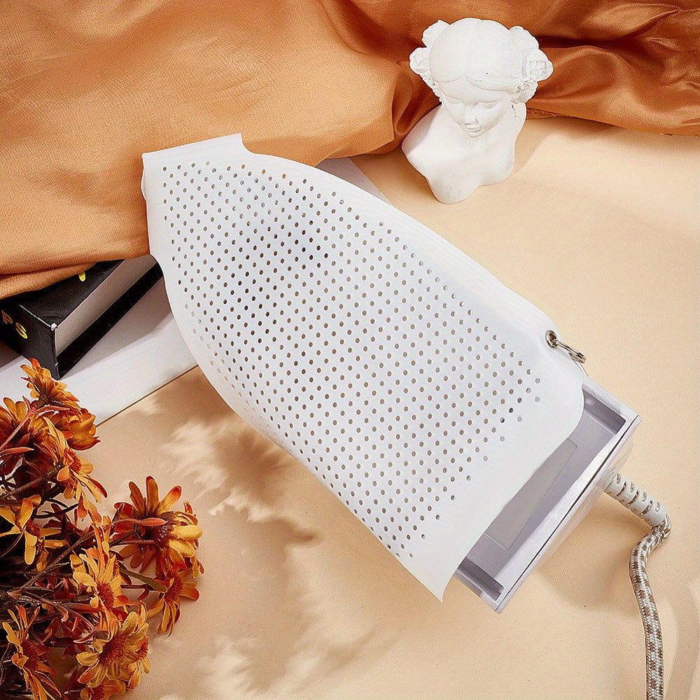 Protector de zapato de plancha de plástico antiadherente, reutilizable, resistente al calor