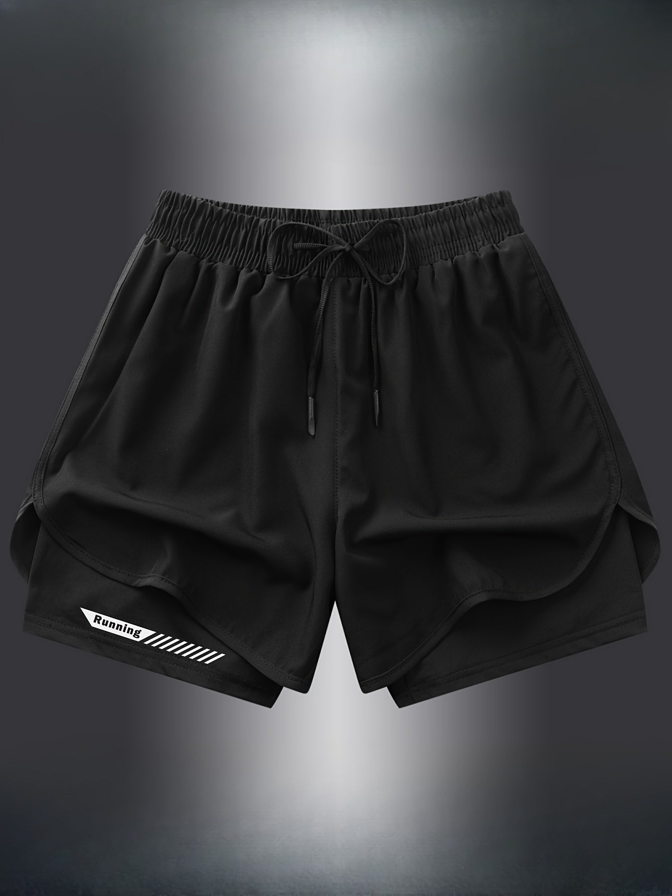 Erkaklar uchun tasodifiy shortlar, 2 ta to'plam, zamonaviy, nafas oladigan, engil, polyester/elastan aralashmasi, ozgina cho'ziluvchan, to'qilgan, 120g/㎡ va 170g/㎡, oddiy moslik.