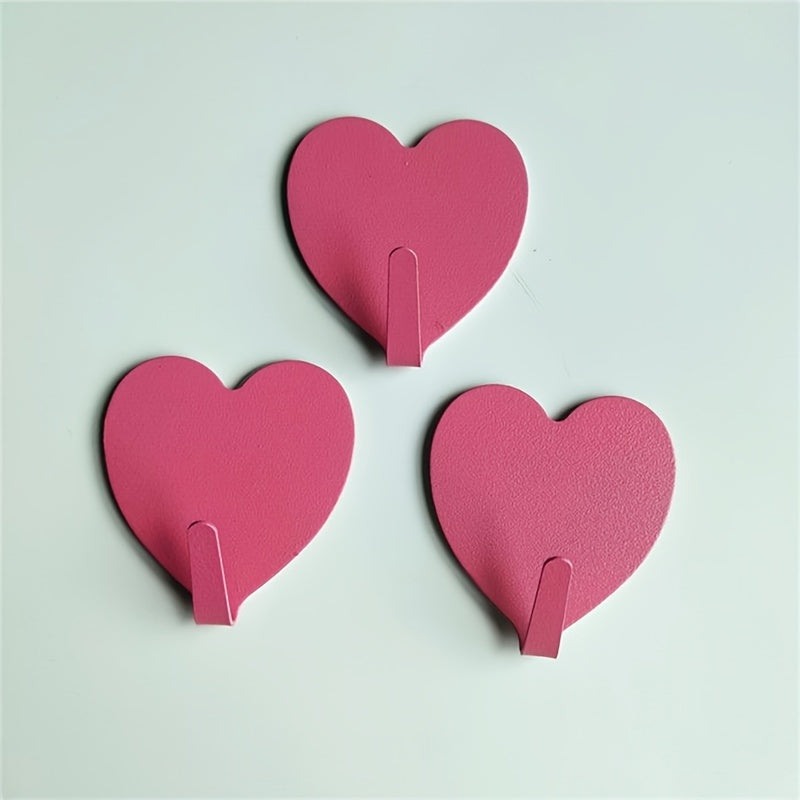 Heart Shaped Wall Hook Set for Home Decor and Gifting Perfect for Christmas or New Year