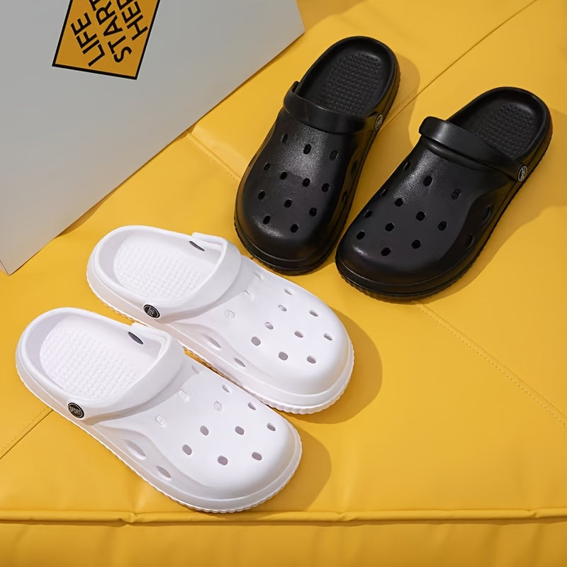 Women's EVA Sandals Cushioned Slip-On Beach Shoes Non-Slip Pool Footwear