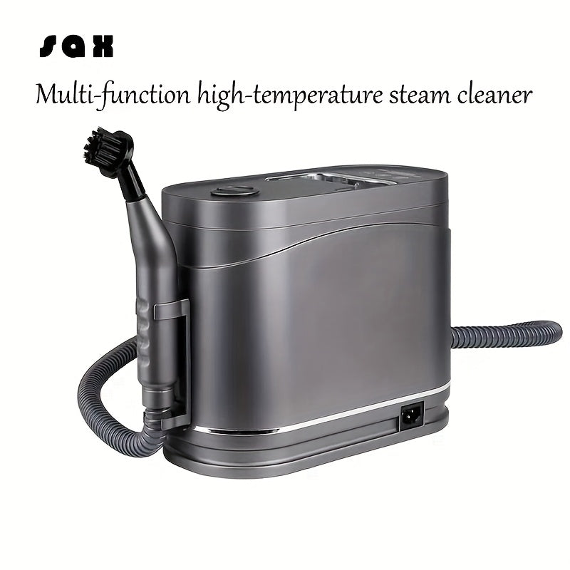 1.2L sig'imga ega qo'lga olinadigan bug' tozalagich, Evropa standartidagi ulagichi bilan, uy, avtomobil va ichki yuzalar uchun mukammal. Batareya kerak emas.