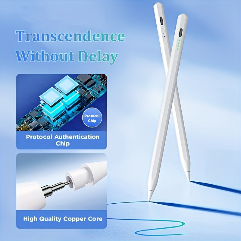 Touch Screen qurilmalari uchun faol stylus yozuvchisining qalam USB bilan qayta zaryadlanadigan raqamli chizish va yozish asbobi