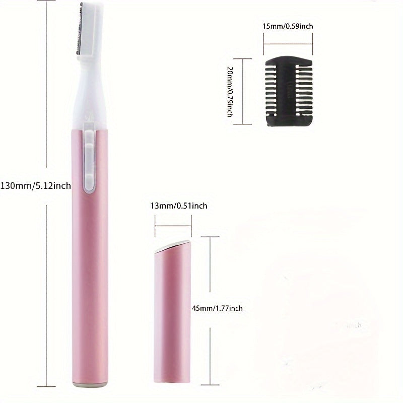 Electric Facial Hair Trimmer for Women Plastic Personal Pen Detailer Rinseable