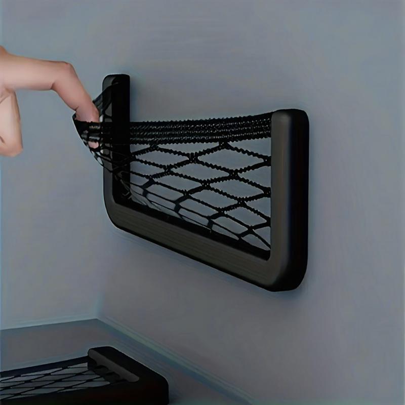 Универсальный сетчатый органайзер для автомобиля для мобильных телефонов и мелочей