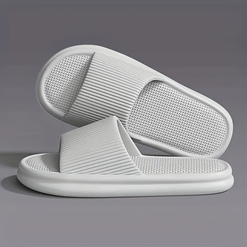 Sandalias unisex de EVA con suela antideslizante abiertas para playa, hogar y baño