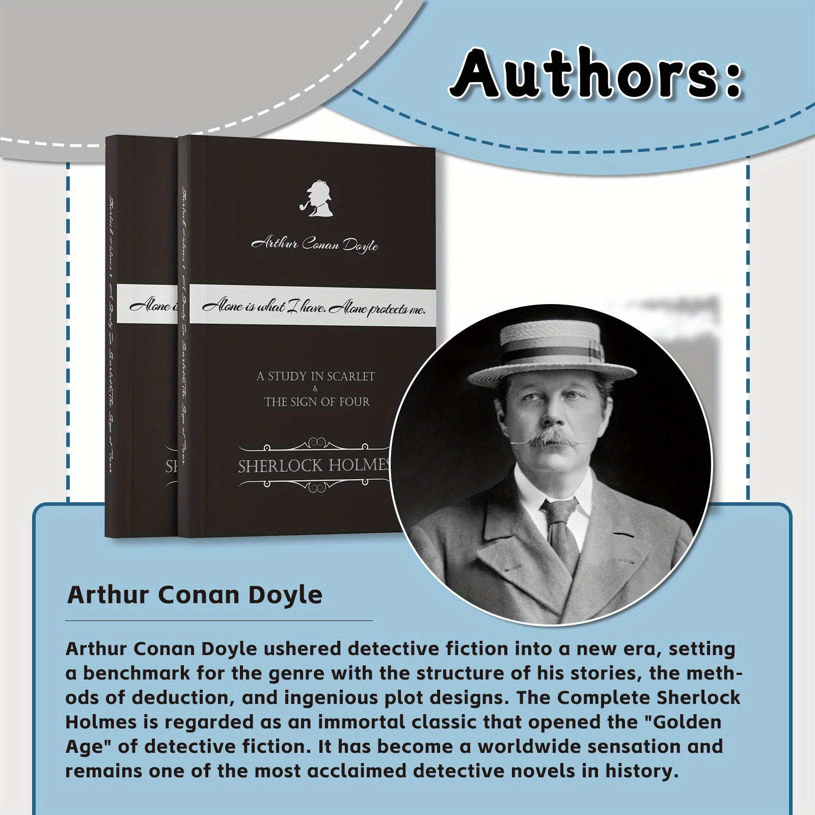 Detective Stories Book for All Ages Sherlock Holmes Classic Mystery in English