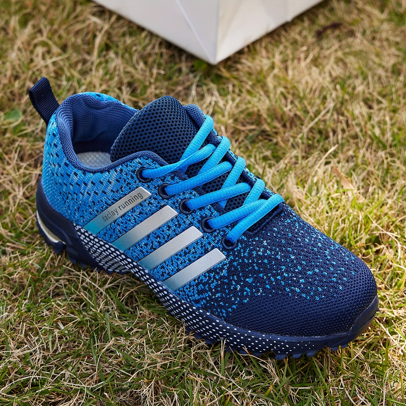 Zapatillas de deporte de media altura para niños con parte superior de tela y suela de EVA, casuales para todas las estaciones