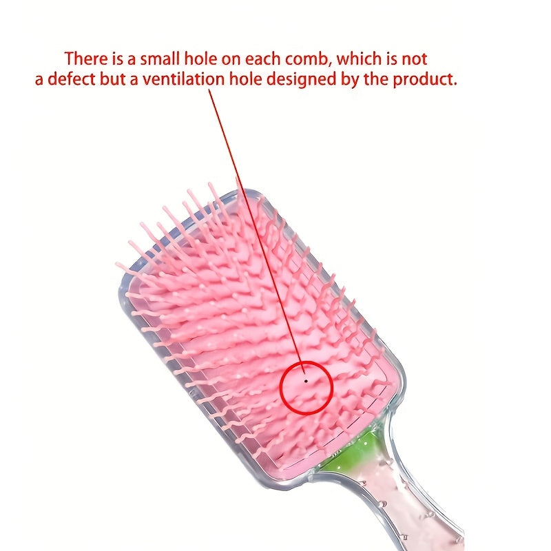 Barcha soch turlari uchun zarur bo'lgan hammom asbobi: Disney Frozen Elsa va Anna soch taroq to'plami, qiziqarli multfilm paddle cho'tkasi bilan, mustahkam ABS plastmassadan tayyorlangan - elektr energiyasi talab qilinmaydi.