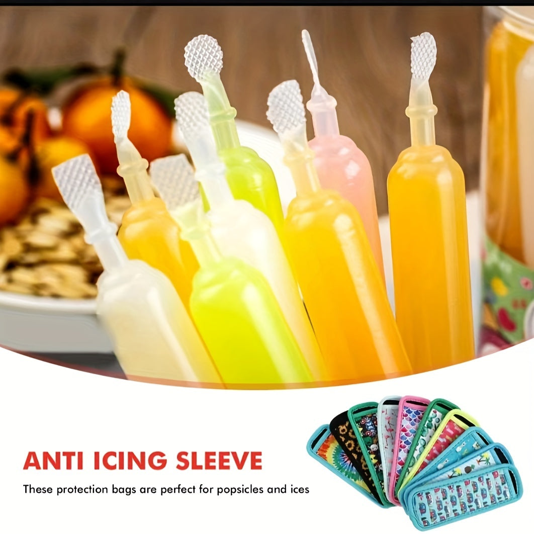 2 ta qayta ishlatiladigan neopren muzqaymoq tutqich sumkasi, oziq-ovqatga xavfsiz oshxona aksessuarlari