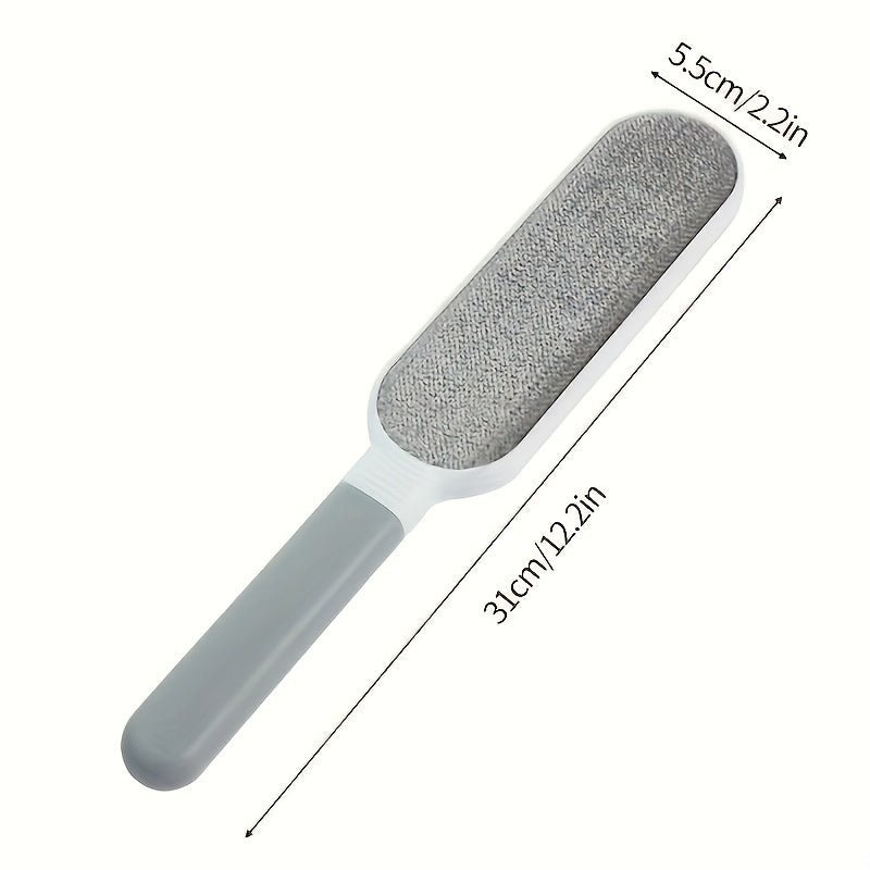 Reusable Pet Hair Remover Brush Dual-Sided Static Cling for Furniture Clothes